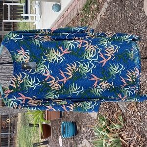 JM Collection Blue and Green Women's Top - 3x. NWT